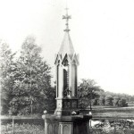 Historische foto fontein